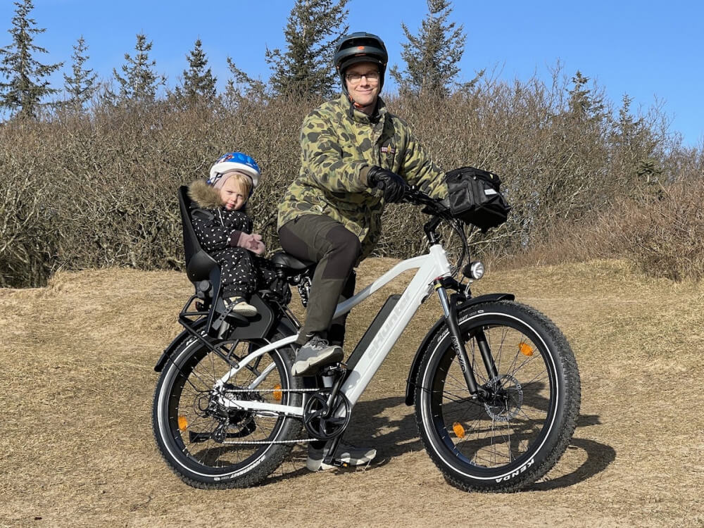 eHunter Hvid Fatbike Elcykel
