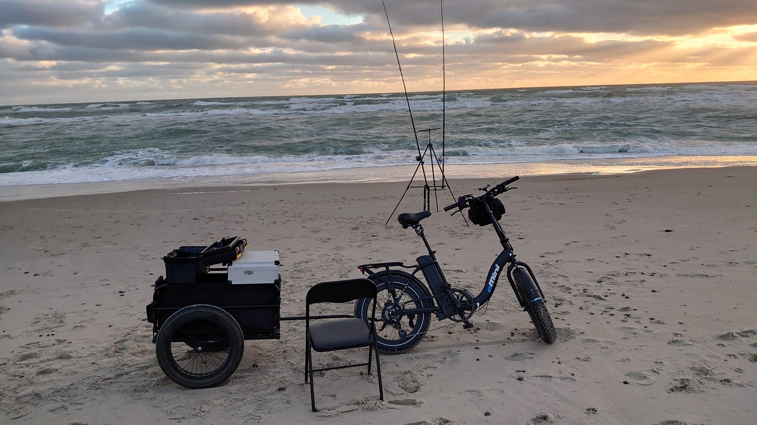 Fatbike Cykeltrailer 20x4 hjul 2 trailer på cykel
