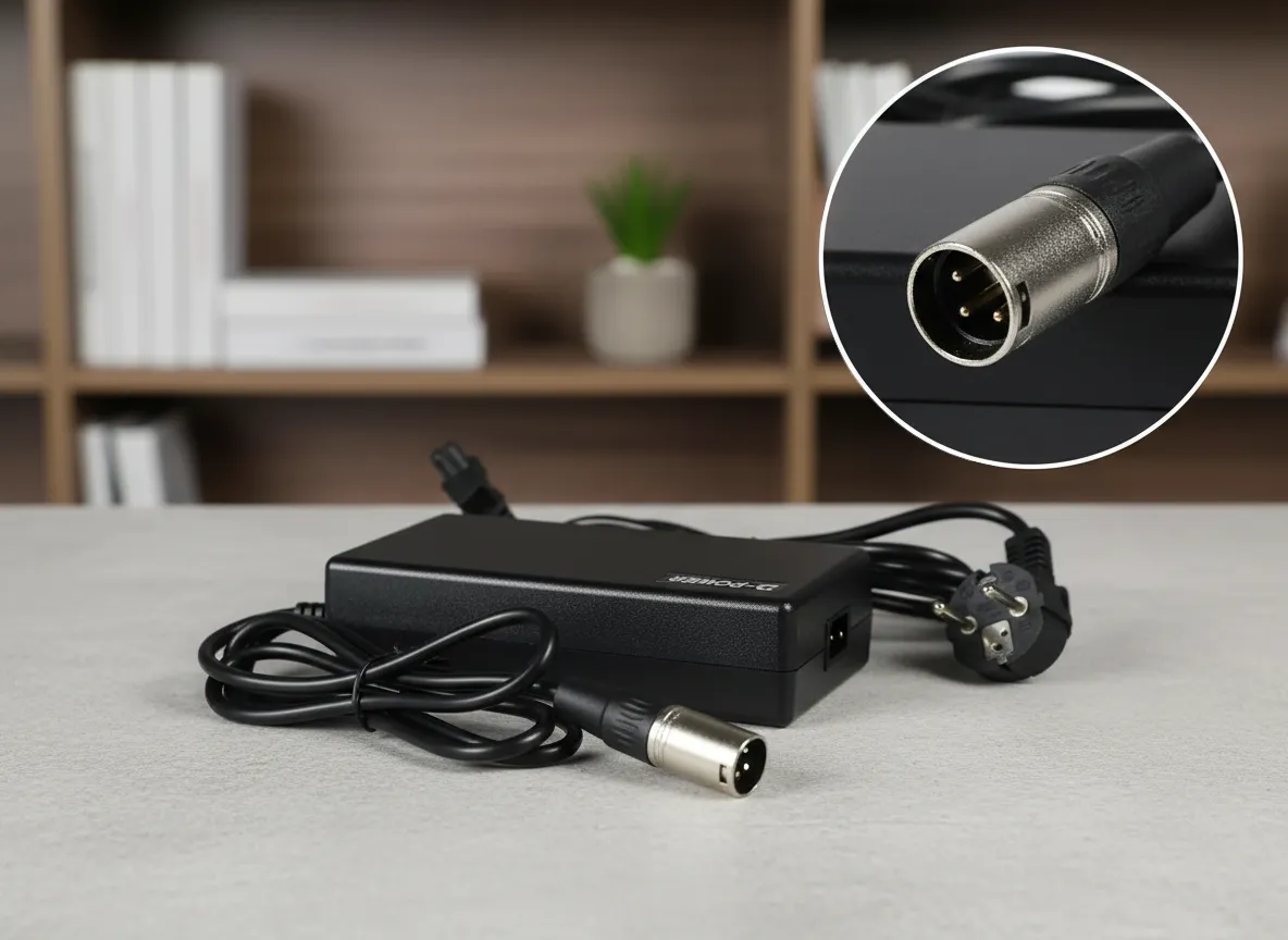 XLR Oplader til elcykel eMini fatbike