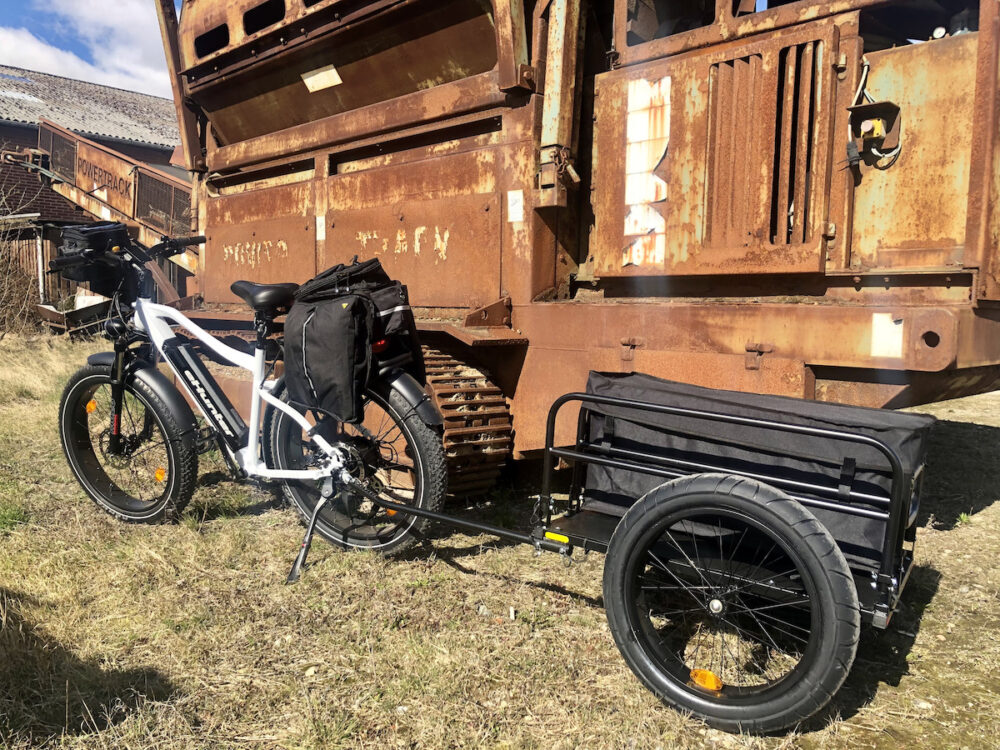 Fatbike Cykeltrailer 20x4 hjul 7 ehunter 20x4 trailer