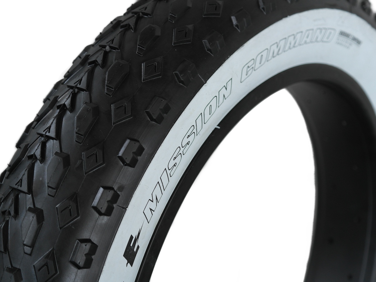 VeeTire Mission Command 20x4 - White Wall Fatbike Dæk 2 White wall mission command