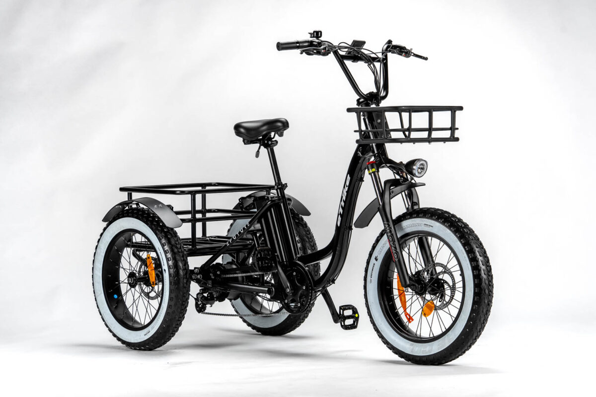 Trehjulet elcykel
