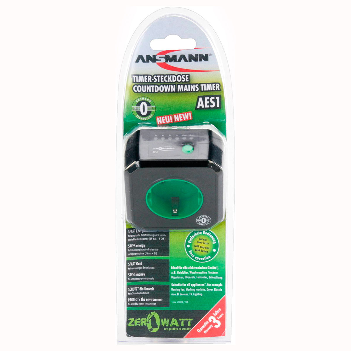 CUTOFF Timer - ANSMANN 1 CUTOFF Timer - ANSMANN
