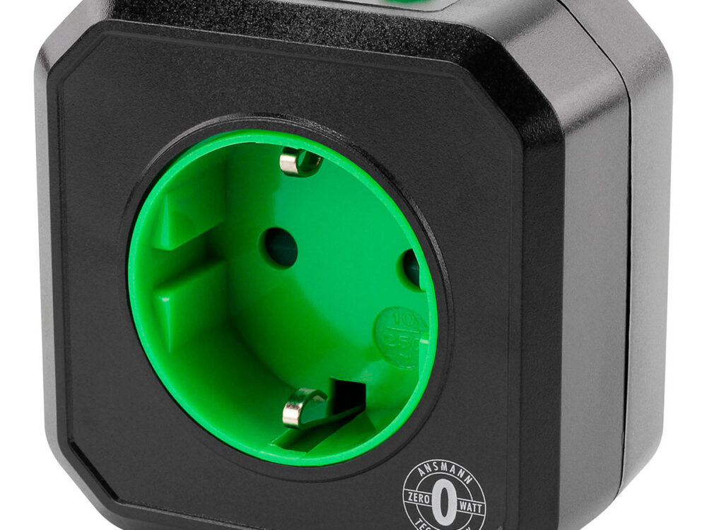 CUTOFF Timer - ANSMANN 5 ansmann stikdaase med timer energimaaler eu jord big