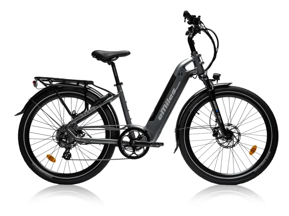 Forside 26 Efuture Elcykel eMiles Dynamic Titanium Grå