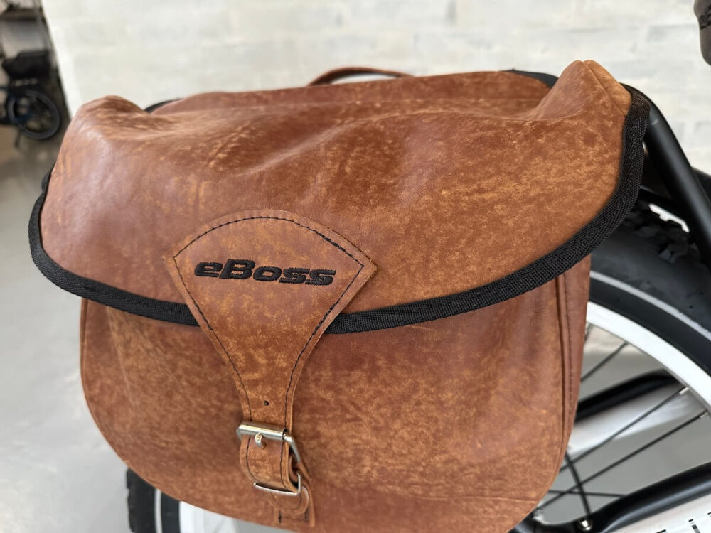 sadeltaske Cognac
