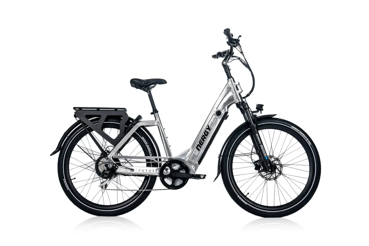 Efuture Elcykel ENERGY Silver Shadow