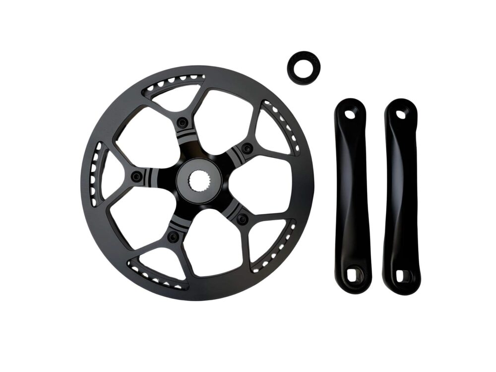 Kranksæt til moment/torque krankbox - 170mm (53T - 60T)