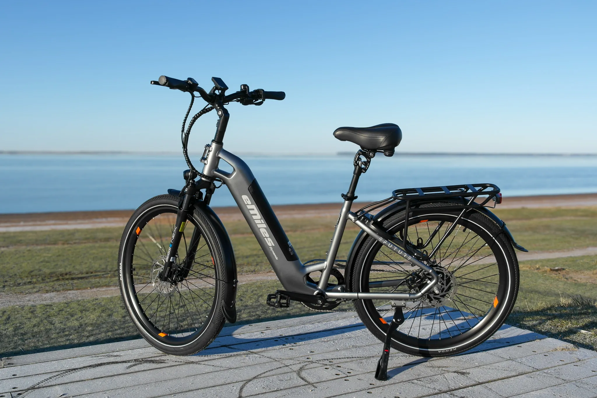 Efuture Elcykel eMiles Dynamic Titanium Grå