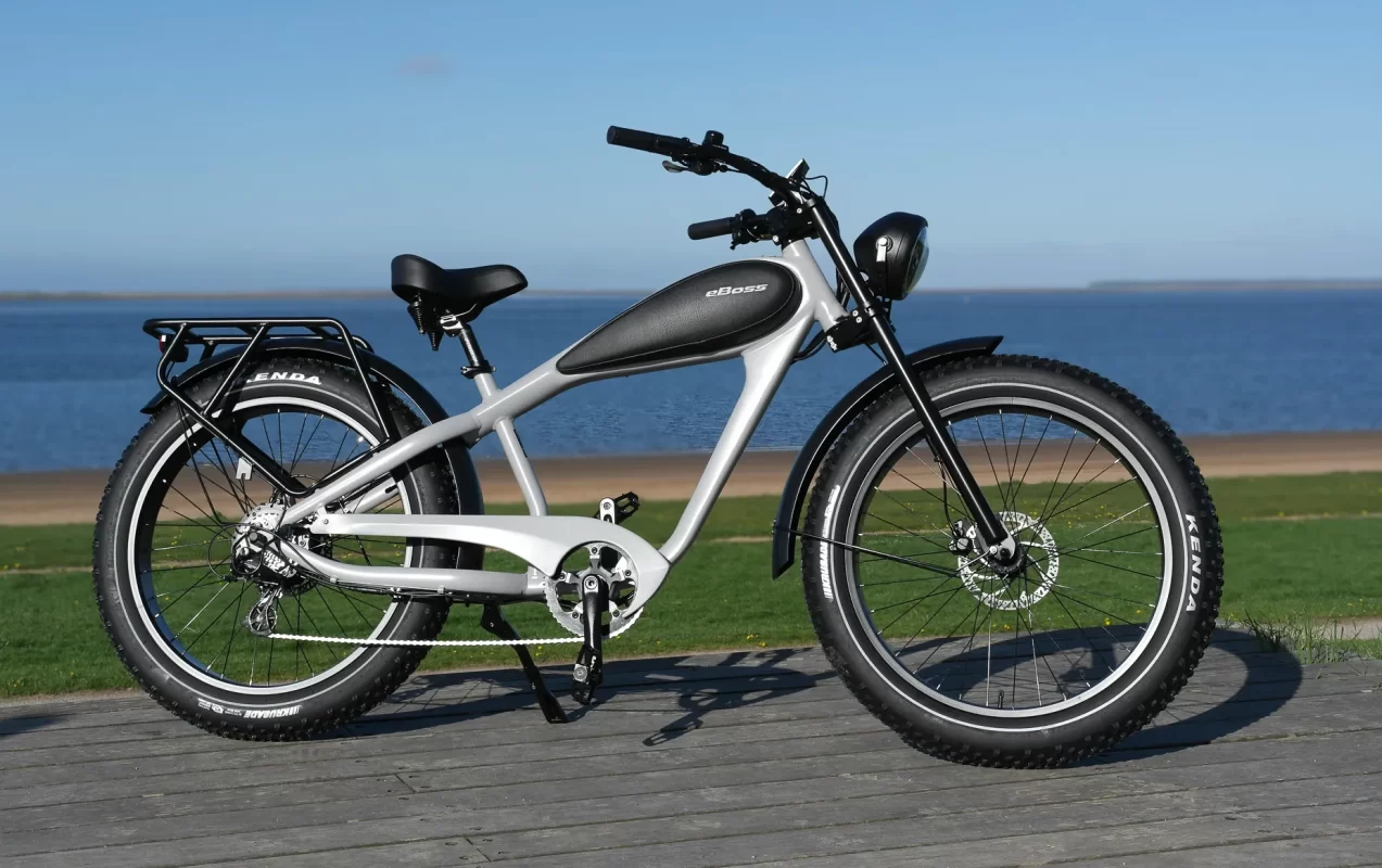 Efuture Retro Elcykel eBoss Custom Lys Grå