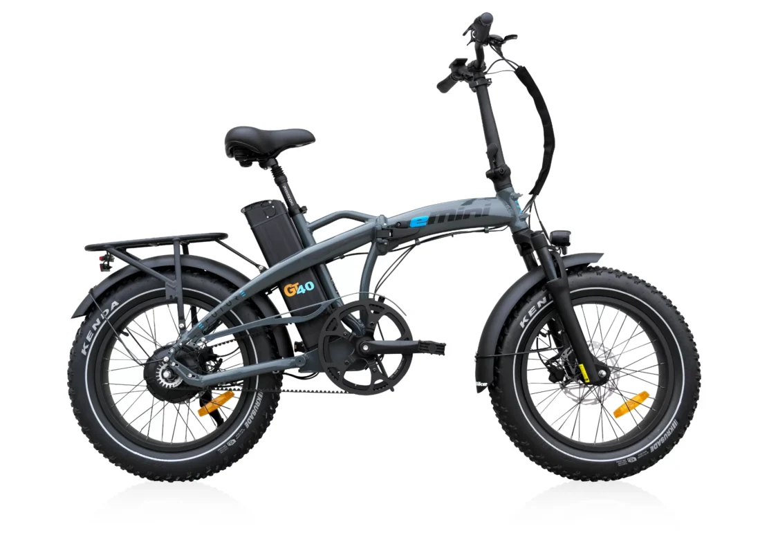 Efuture Elcykel eMini GT40 Automatic Antracit Fatbike