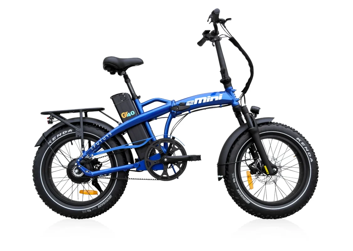 Efuture Elcykel eMini GT40 Automatic Blå Fatbike