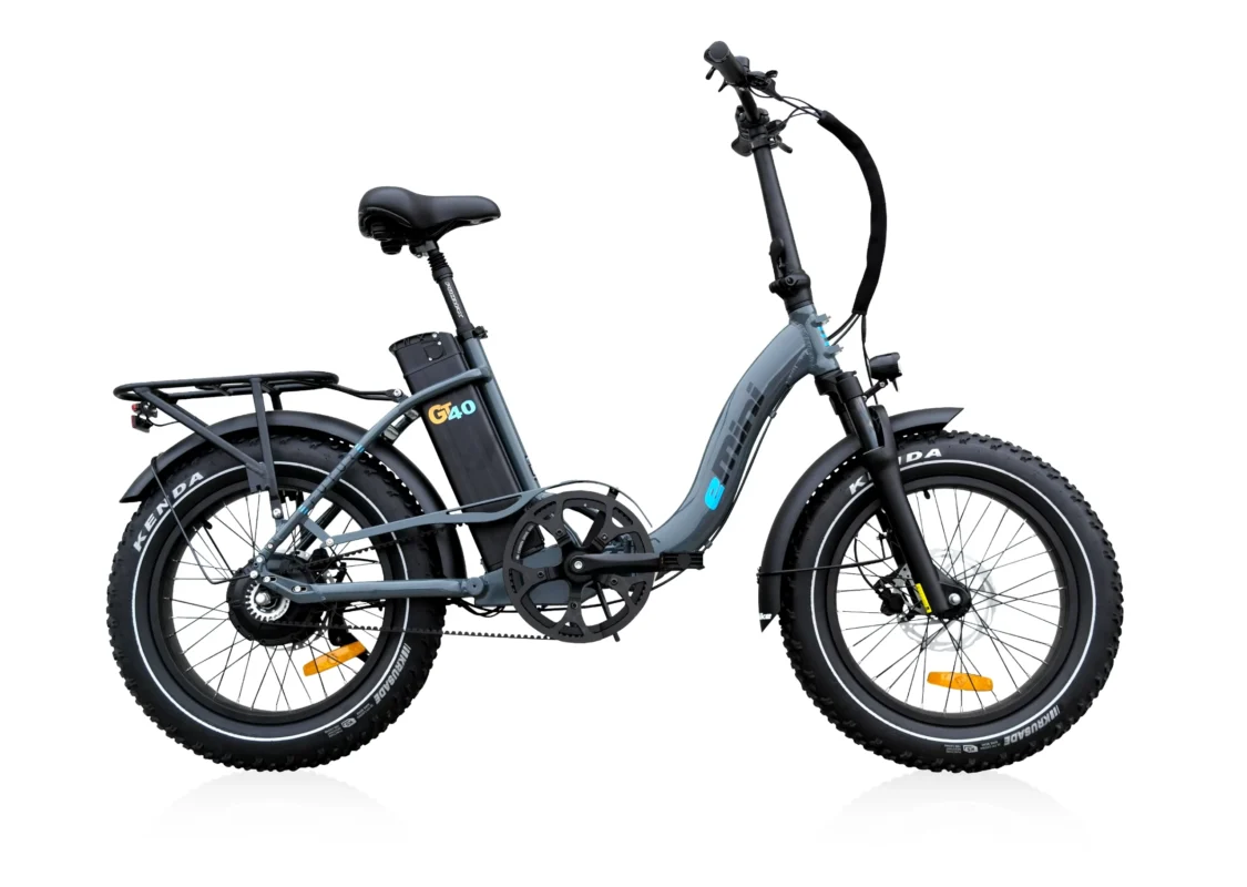 Efuture Elcykel eMini Low GT40 Automatic Antracit Fatbike