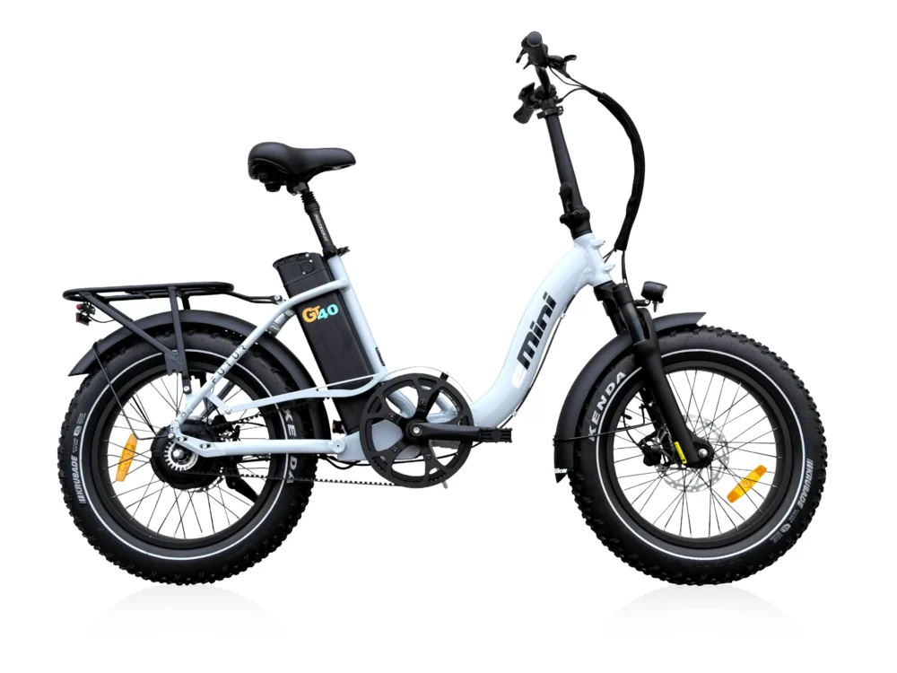 Efuture Elcykel eMini Low GT40 Automatic Lys Grå Fatbike