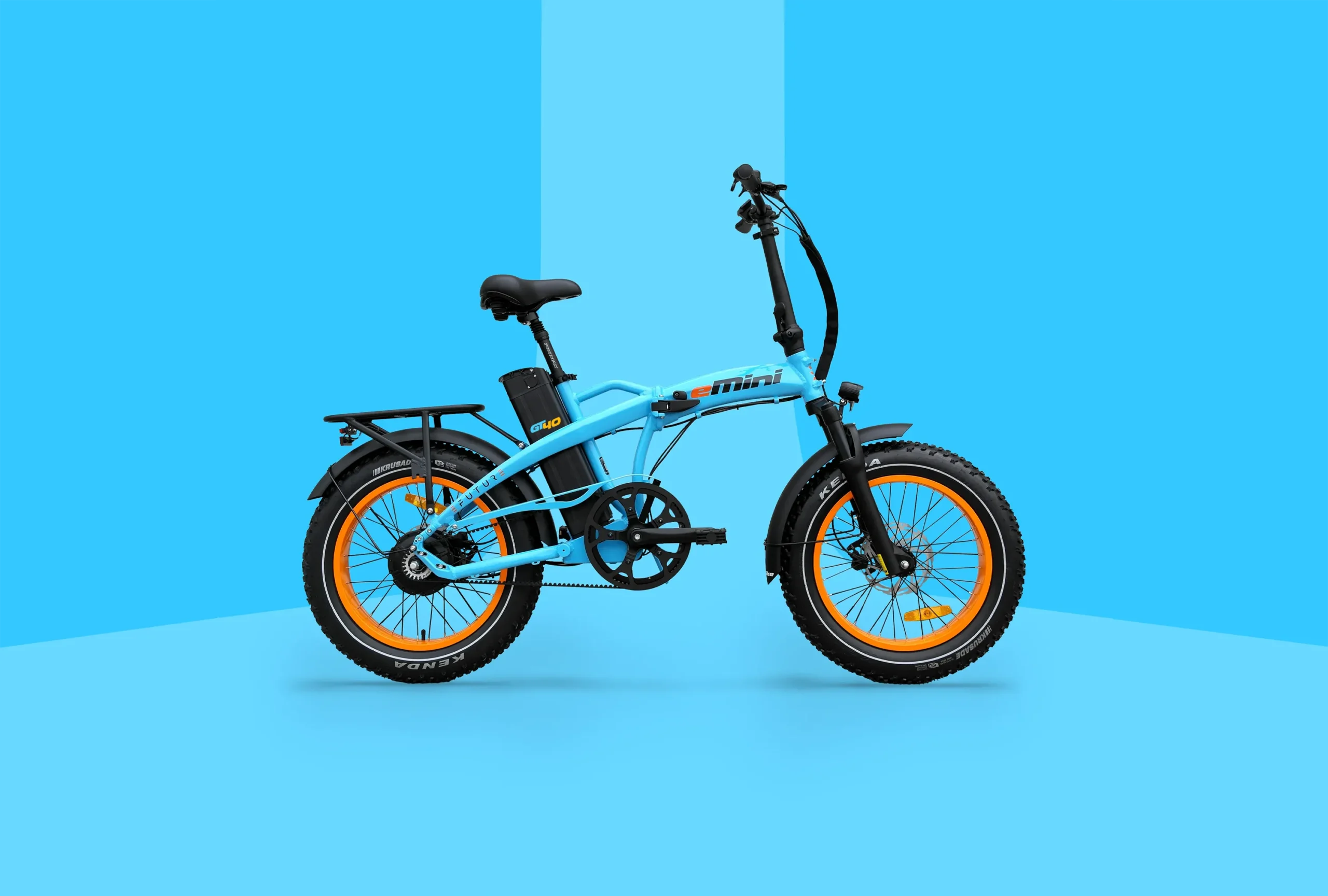 Racing GT40 farver EFUTURE eMini Elcykel fatbike