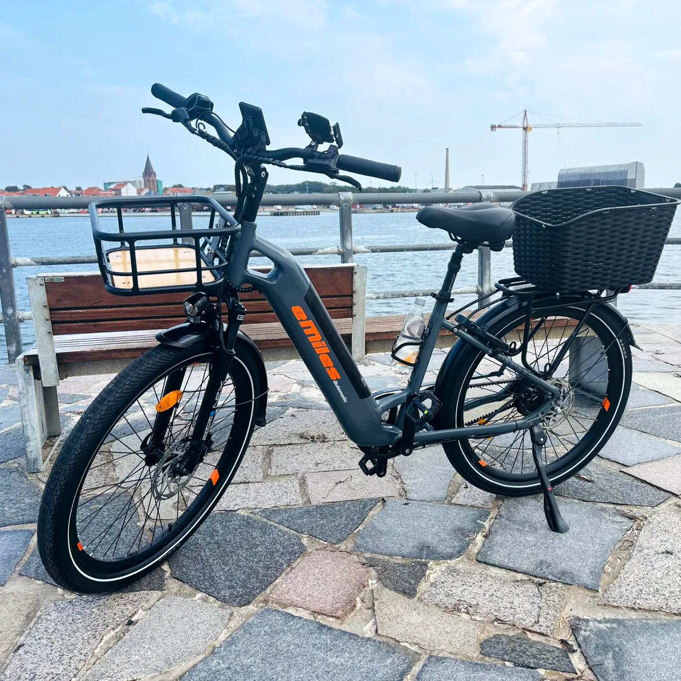 EFUTURE eMiles Elcykel ved vandet