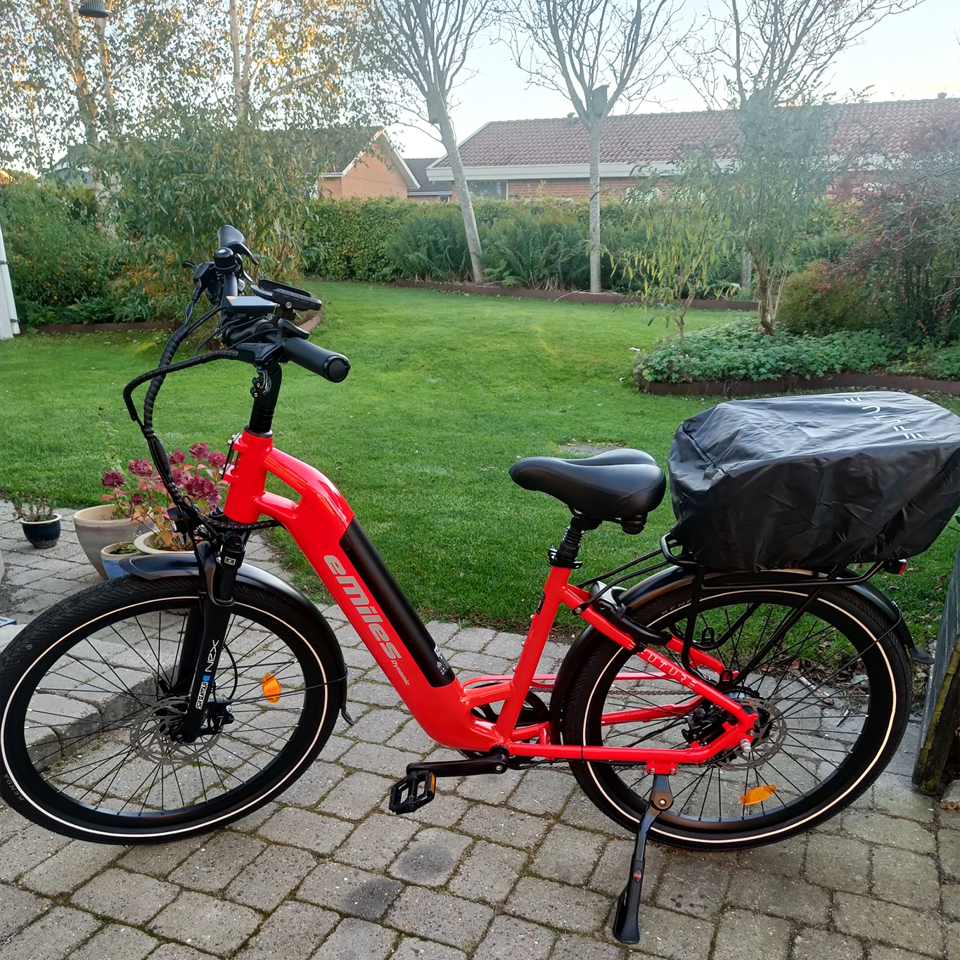 EFUTURE eMiles Elcykel Rød
