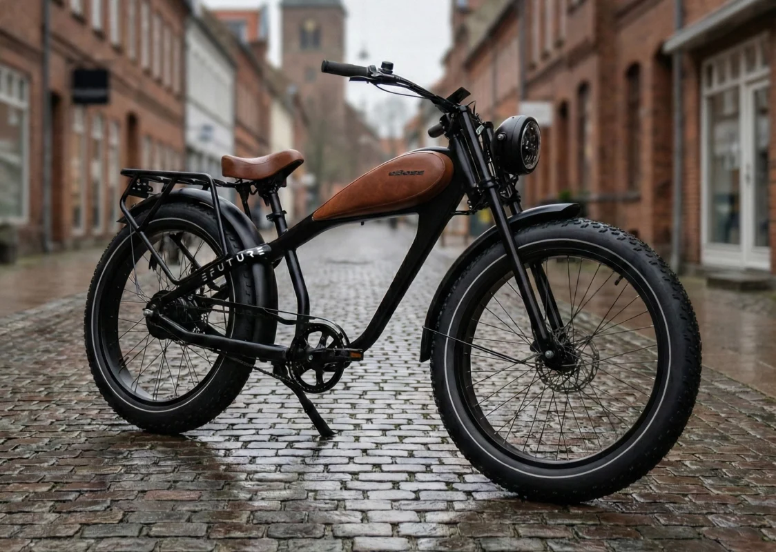 eBoss Automatgear og remtræk elcykel fatbike